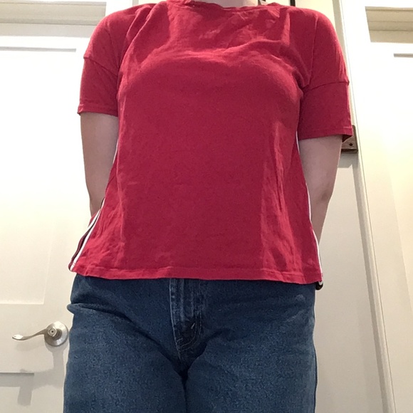 red striped side shirt - Picture 2 of 2